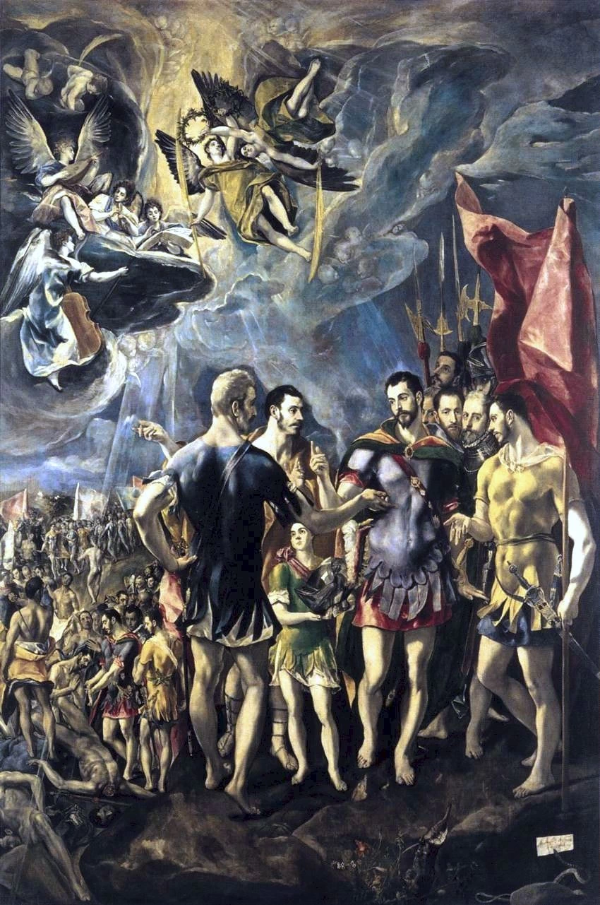Martirio di sa Maurizio, 1580 - Monasterio de San Lorenzo de El Escorial